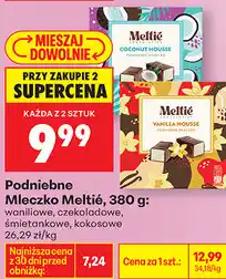 Biedronka Podniebne Mleczko Meltié oferta