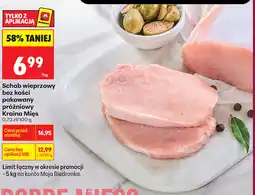 Biedronka Schab wieprzowy bez kości pakowany próżniowo oferta