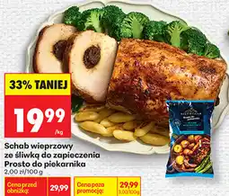 Biedronka Schab wieprzowy ze śliwką do zapieczenia Prosto do piekarnika oferta