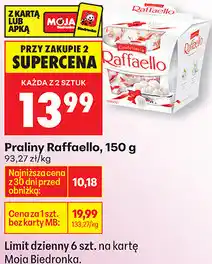 Biedronka Praliny Raffaello oferta