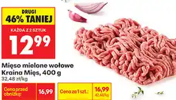 Biedronka Mięso mielone wołowe oferta