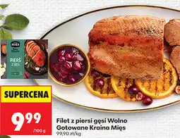Biedronka Filet z piersi gęsi Wolno Gotowane Kraina Mięs oferta