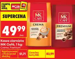 Biedronka Kawa ziarnista MK Café, 1 kg: Crema, Premium oferta