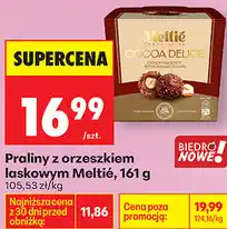 Biedronka Praliny z orzeszkiem laskowym Meltié oferta