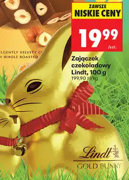 Biedronka Zajączek czekoladowy Lindt oferta