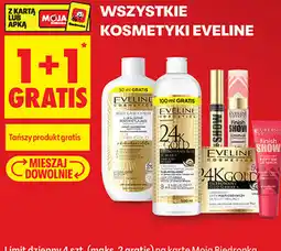 Biedronka Wszystkie kosmetyki Eveline oferta