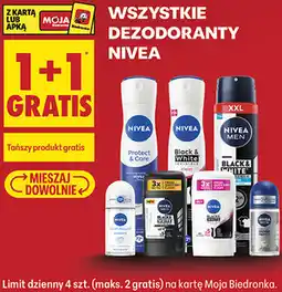 Biedronka WSZYSTKIE DEZODORANTY NIVEA oferta