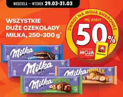 Biedronka WSZYSTKIE DUŻE CZEKOLADY MILKA, 250-300 g oferta