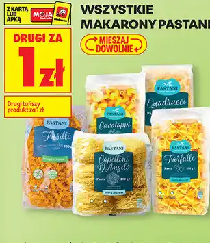 Biedronka WSZYSTKIE MAKARONY PASTANI oferta