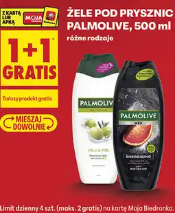 Biedronka ŻELE POD PRYSZNIC PALMOLIVE oferta