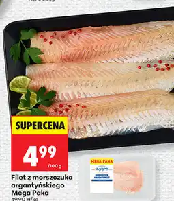 Biedronka Filet z morszczuka argentyńskiego Mega Paka oferta