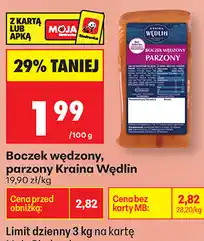Biedronka Boczek wędzony, parzony Kraina Wędlin oferta