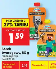 Biedronka Serek twarogowy oferta