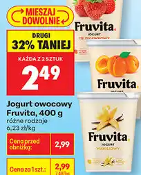 Biedronka Jogurt owocowy Fruvita oferta