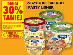 Biedronka WSZYSTKIE SAŁATKI I PASTY LISNER oferta