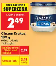 Biedronka Chrzan Krakus oferta