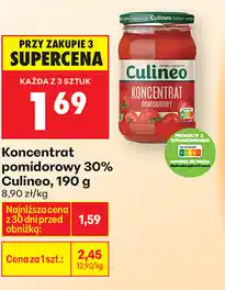 Biedronka Koncentrat pomidorowy 30% oferta