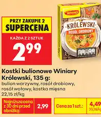 Biedronka Kostki bulionowe Winiary Królewski, 135 g oferta