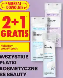 Biedronka WSZYSTKIE PŁATKI KOSMETYCZNE BE BEAUTY oferta