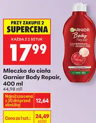 Biedronka Mleczko do ciała Garnier Body Repair oferta