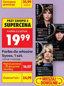 Biedronka Farba do włosów Syoss, 1 szt oferta