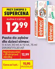 Biedronka Pasta do zębów dla dzieci elmex oferta