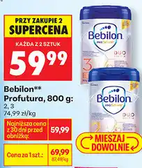 Biedronka Bebilon** Profutura oferta