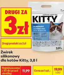 Biedronka Żwirek silikonowy dla kotów Kitty oferta