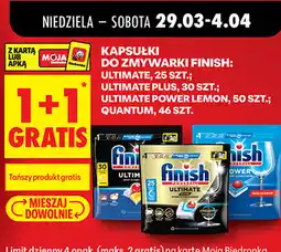 Biedronka Kapsułki do zmywarki Finish oferta