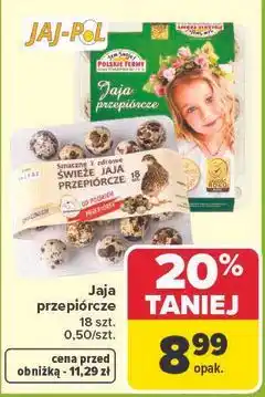 Carrefour Jaja przepiórcze Bio Planet oferta