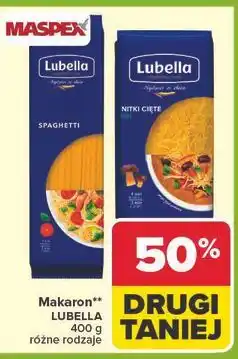 Carrefour Makaron nitka cięta Lubella oferta