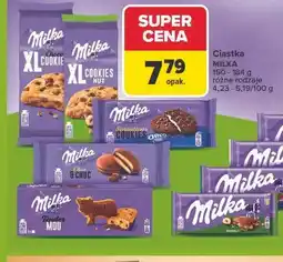Carrefour Ciastka z kawałkami czekolady mlecznej Milka Tender Moo oferta