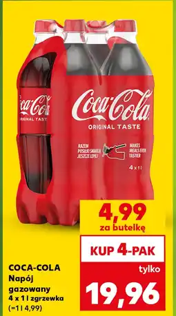 Kaufland Napój gazowany Coca-Cola oferta