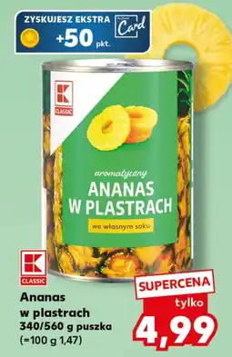 Kaufland Ananas K-Classic oferta