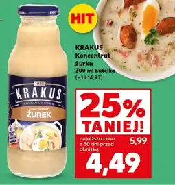 Kaufland Koncentrat żurku Krakus oferta