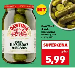 Kaufland Ogórki konserwowe Dawtona oferta