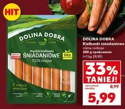 Kaufland Kiełbaski Dolina Dobra oferta