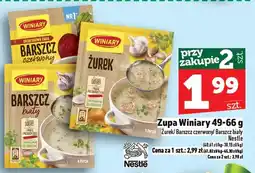 Topaz Zupa Winiary 49-66g Żurek Barszcz czerwony Barszcz biały Nestle oferta