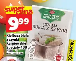 Topaz Kiełbasa biała z szynki Kurpiowskie Specjały oferta