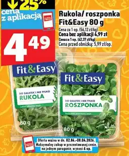 Topaz Rukola / roszponka Fit&Easy oferta