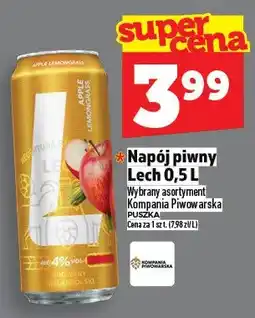 Topaz Napój piwny Lech oferta