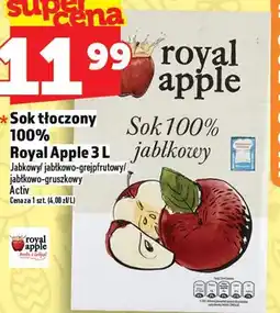 Topaz Sok tłoczony 100% Royal Apple oferta
