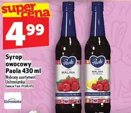 Topaz Syrop owocowy Paola oferta