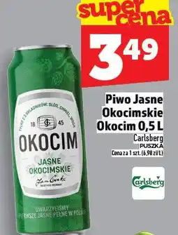 Topaz Piwo Jasne Okocimskie Okocim oferta