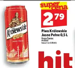 Topaz Piwo Królewskie Jasne Pełne oferta