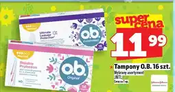 Topaz Tampony O.B. 16szt oferta