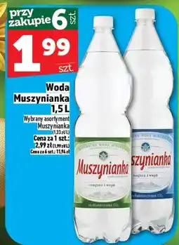Topaz Woda Muszynianka 1,5l wybrane asortyment oferta