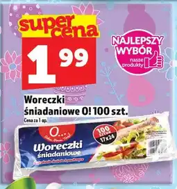 Topaz Woreczki śniadaniowe O! 100szt oferta