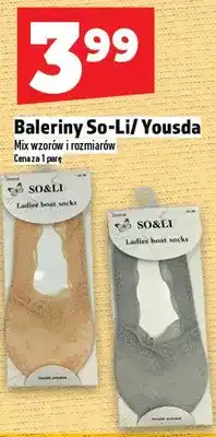 Topaz Baleriny So-Li / Yousda mix wzorów i rozmiarów oferta