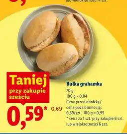 Lidl Bułka grahamka oferta